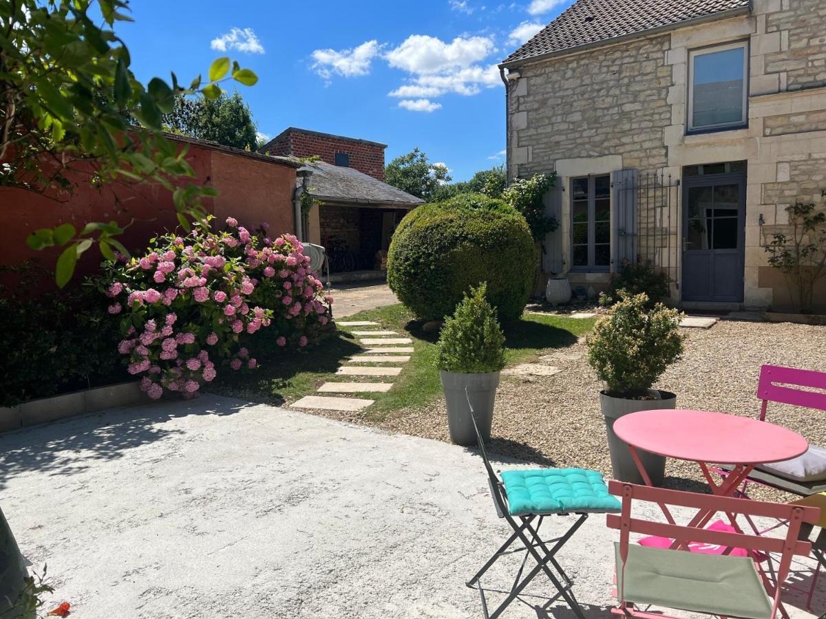 La Petite Maison De Celine & Frederic Avec Piscine A Préhy エクステリア 写真